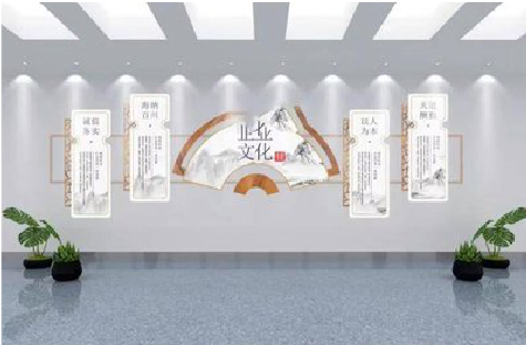 南充企业文化墙设计的核心要素。