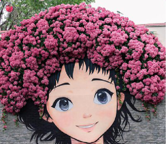 南充墙体彩绘-网红墙打卡