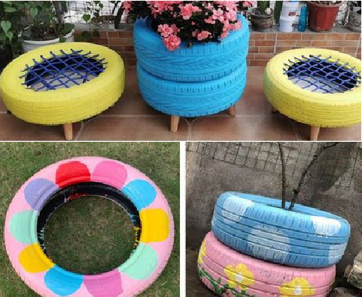 南充墙体彩绘-变废为宝