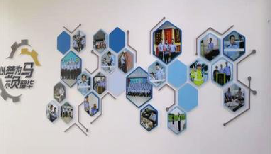 南充文化墙最常见的做法。