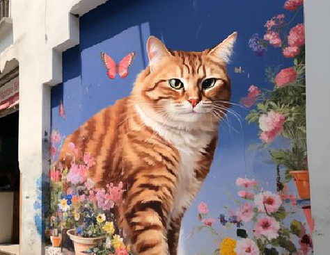 南充自己绘制有个性的手绘墙