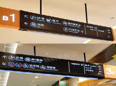 南充如何通过商场标识牌引导客流分布？
