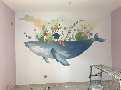 南充手绘墙的特点及优势。